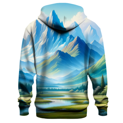 Serene Mountain Retreat Hoodie