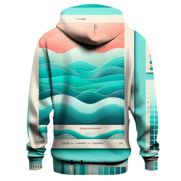 Cool Ocean Breeze Gradient Hoodie