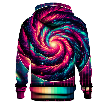 Galactic Groove Design Hoodie Hoodies Fashion