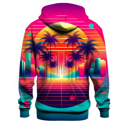 Miami Nights Design Hoodie Hoodie Trends