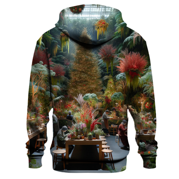 Christmas Botanical Bliss Hoodie