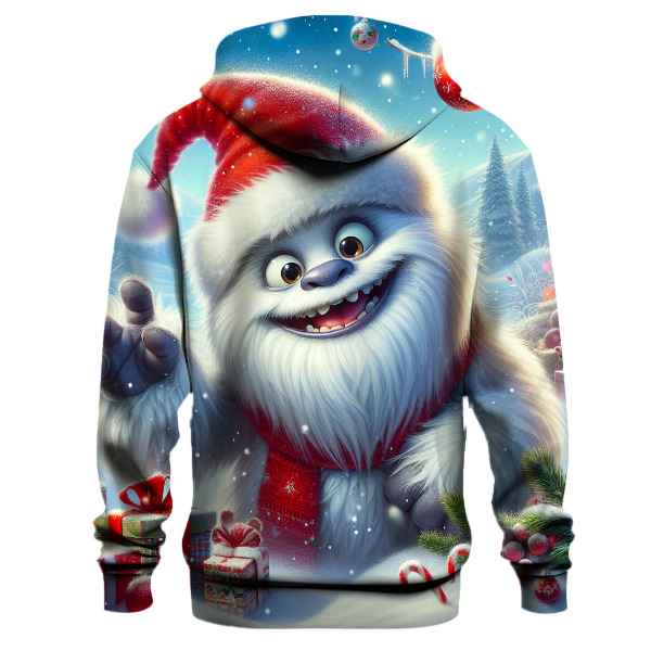 Merry Christmas Yeti Style Hoodie