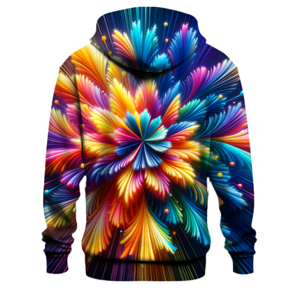 Electric Rainbow Hoodie