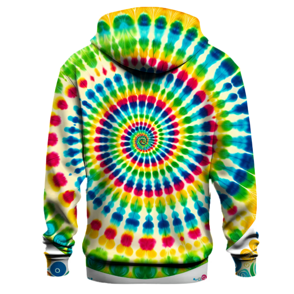 Hippie Vibes Tie-Dye Hoodie