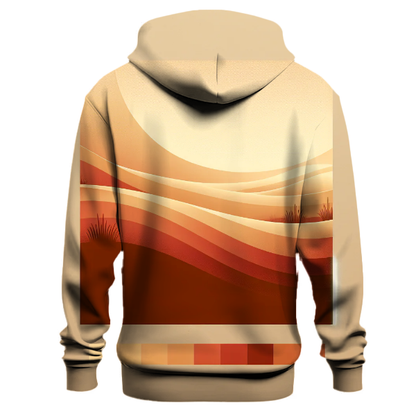 Desert Sand Dunes Gradient Hoodie