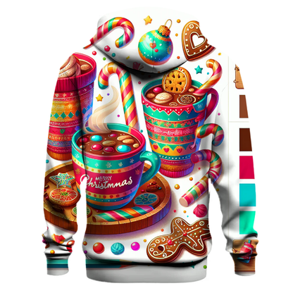 Cheerful Christmas Pajama Party Hoodie