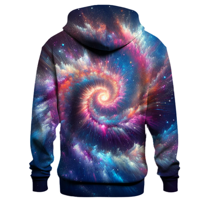 Cosmic Color Burst Hoodie