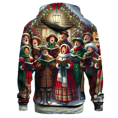 Classic Christmas Carolers Hoodie