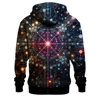 Retro Circuit Flow Hoodie