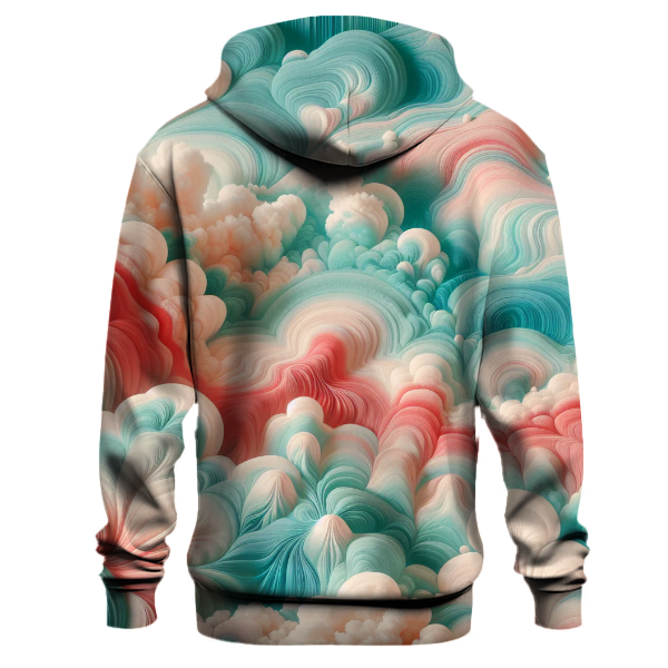 Tranquil Coral Lagoon Hoodie