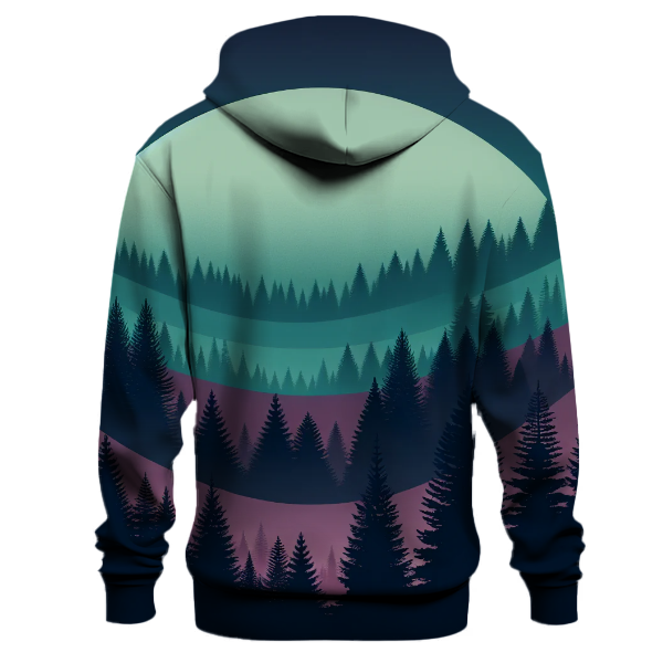 Forest Dusk Gradient Hoodie