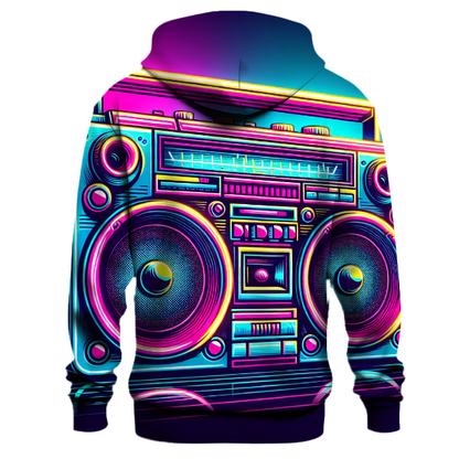 Bold Boombox Beats Hoodie