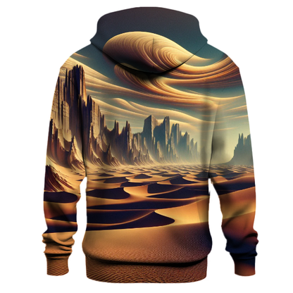 Surreal Desert Landscape Hoodie