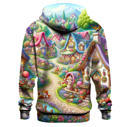 Charming Fairy Tale Village Hoodie