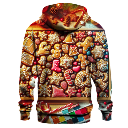 Frosted Gingerbread Delight Hoodie