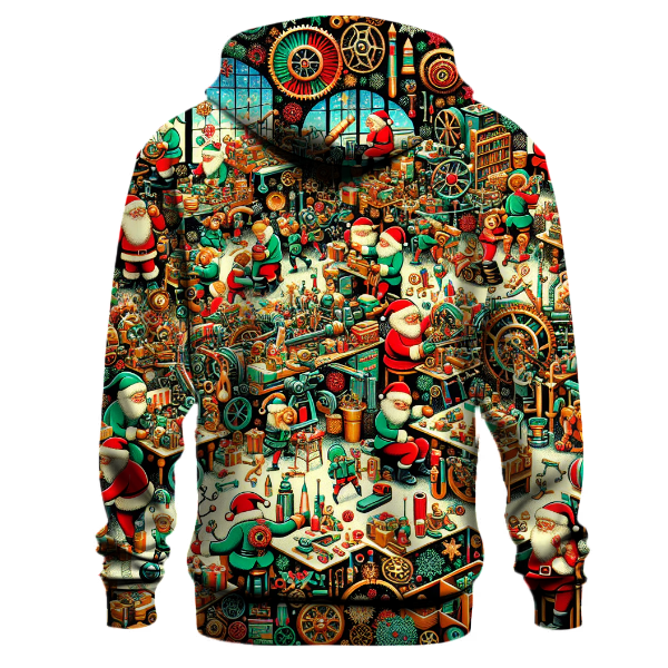 Santa's Workshop Whirlwind Hoodie