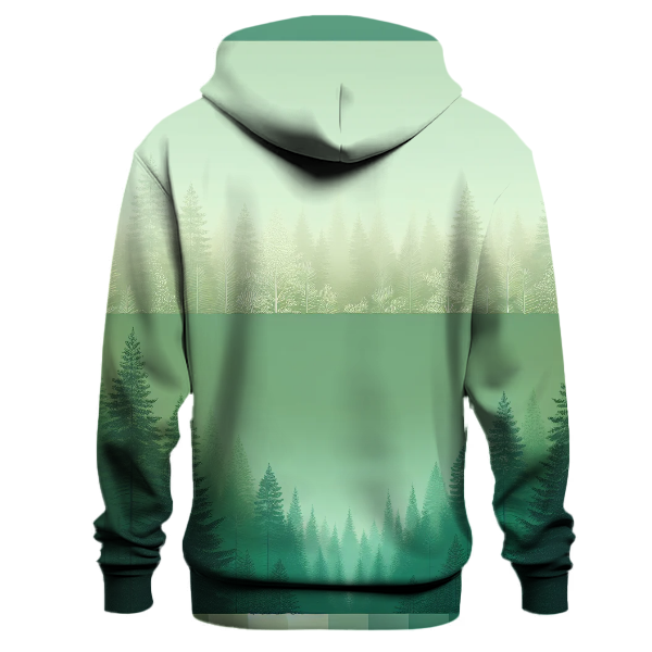 Forest Mist Gradient Hoodie