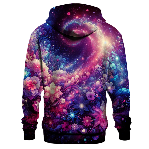 Celestial Floral Dreams Hoodie