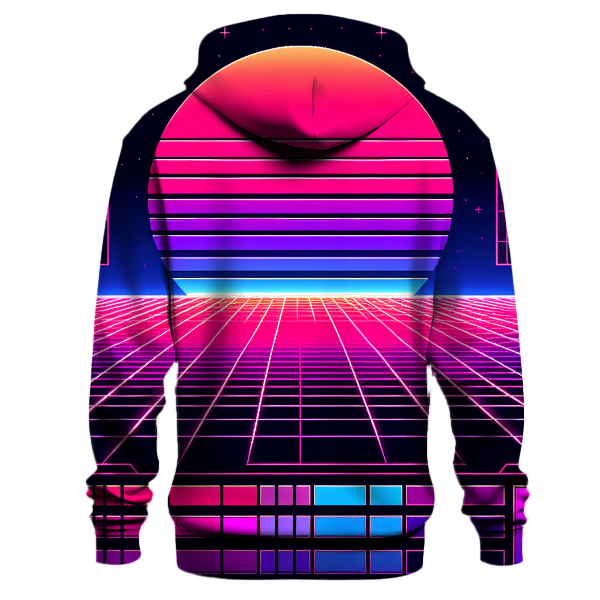 Classic Synthwave Sunset Hoodie