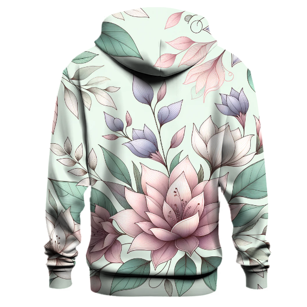 Dreamy Pastel Garden Hoodie