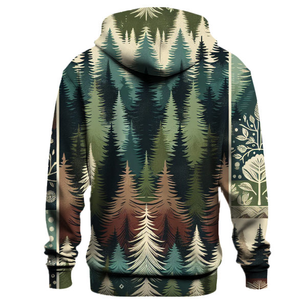 Rustic Woodland Retreat Hoodie