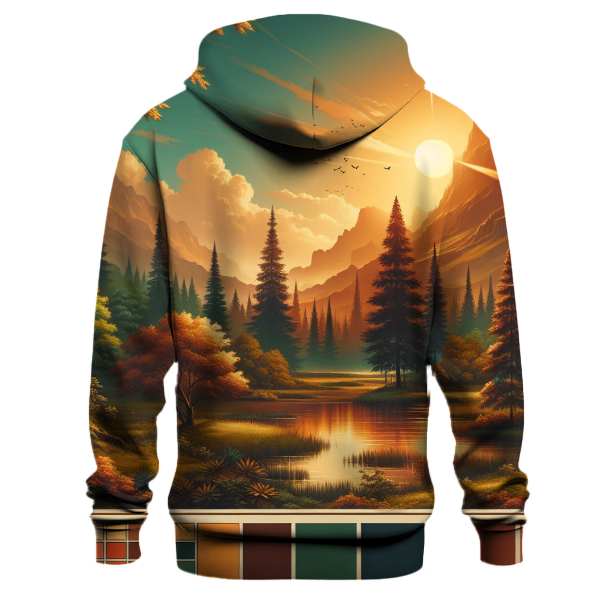 Peaceful Nature Scene Hoodie