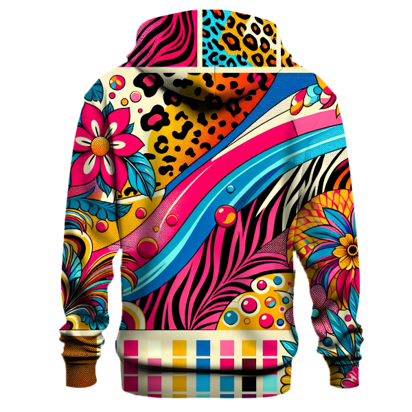 Funky Animal Print Hoodie