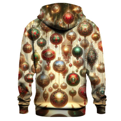 Sparkling Christmas Tree Ornaments Hoodie