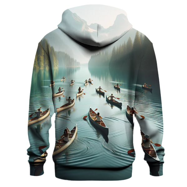 Canoeing Voyage Hoodie Custom Hoodies