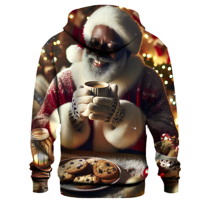 Santa's Coffee Break Hoodie