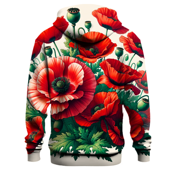 Colorful Poppies Hoodie