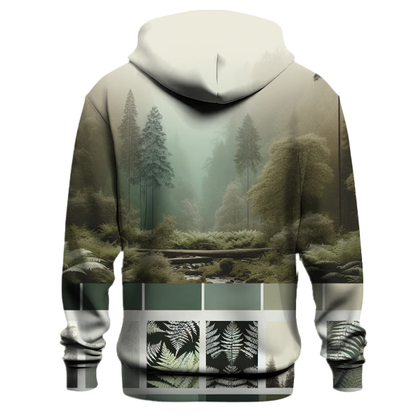 Serene Forest Mist Hoodie