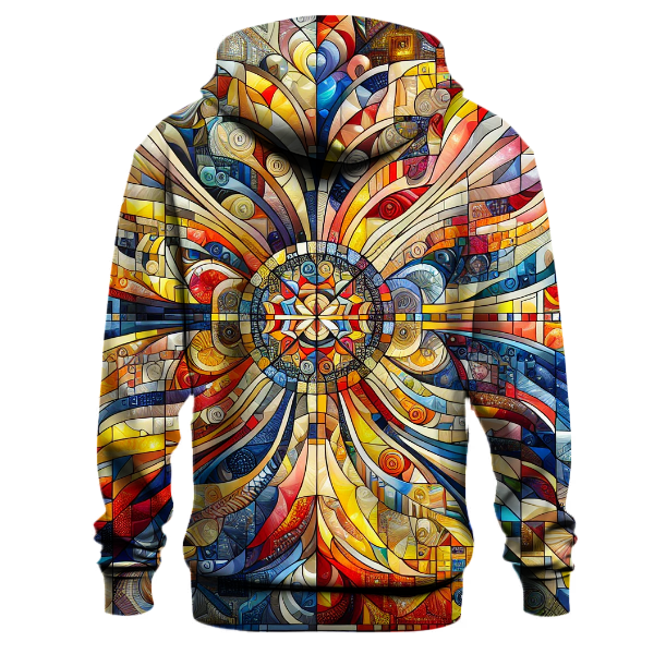 Vibrant Mosaic Art Hoodie