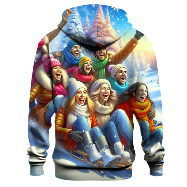 Sledding with Friends Hoodie