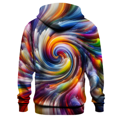 Rainbow Vortex Delight Hoodie