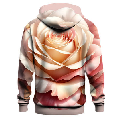 Elegant Rose Gradient Hoodie