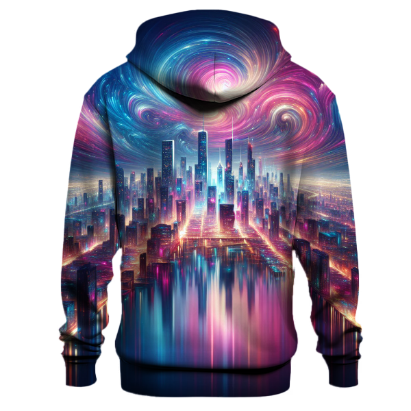 Neon Lights City Hoodie