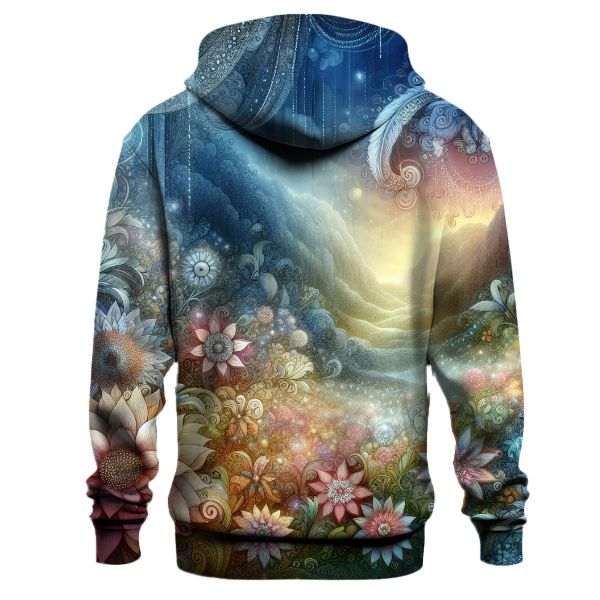 Enchanted Floral Fantasy Hoodie