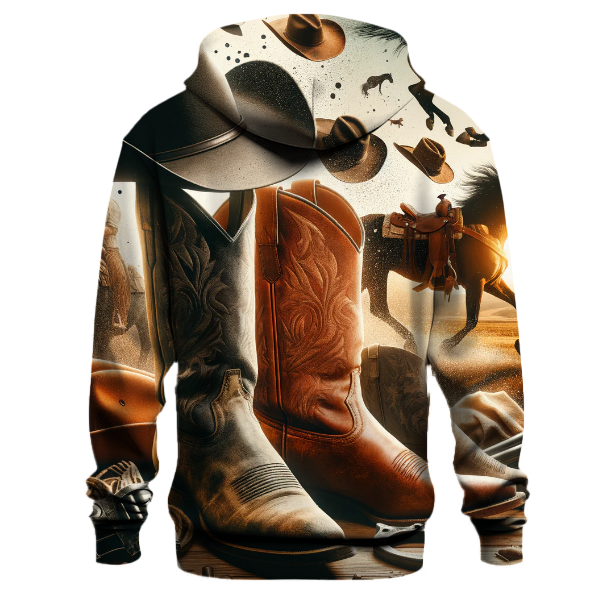 Wild West Cowboy Spirit Hoodie