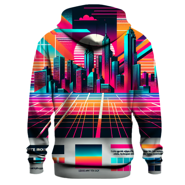 Retro Skyline Dreams Hoodie