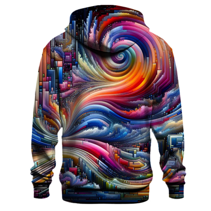 Digital Dreamscape Design Hoodie Custom Hoodies