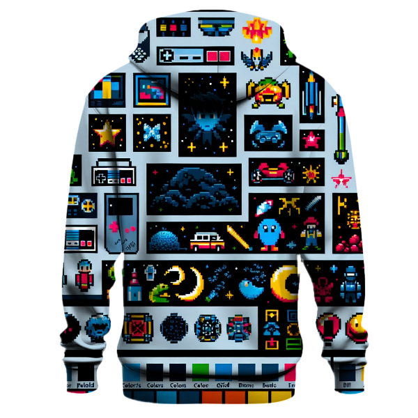 Pixel Party Paradise Hoodie