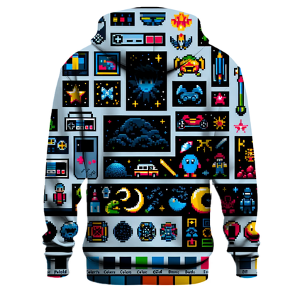 Pixel Party Paradise Hoodie