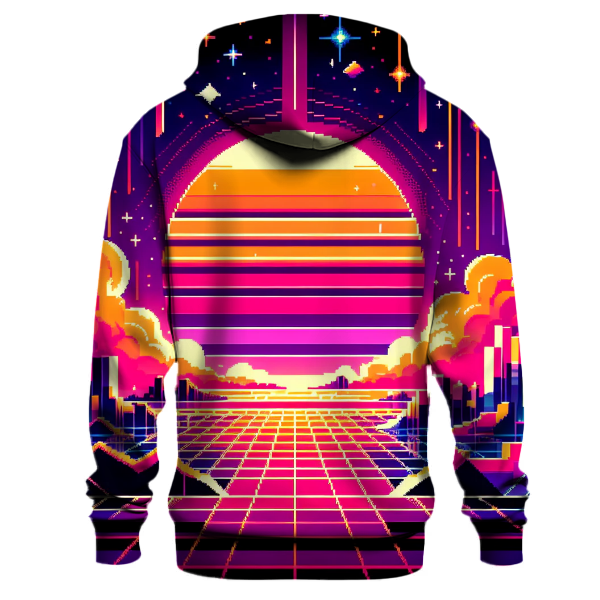 Synthwave Horizon Hoodie