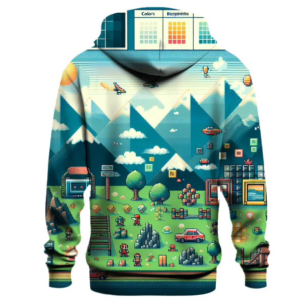 Retro Video Game Odyssey Hoodie