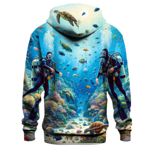 Diving - Ocean Depths Hoodie