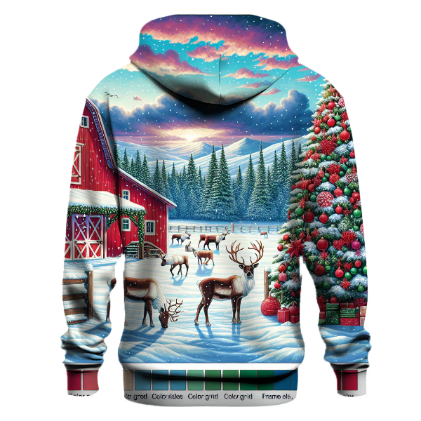 Joyful Holiday Farm Hoodie