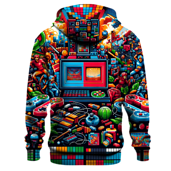 Retro Video Game Fever Hoodie