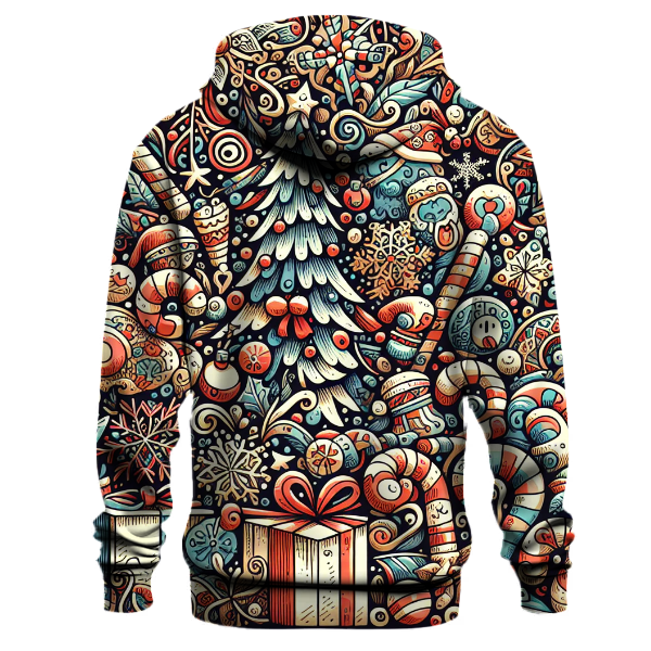 Christmas Doodle Extravaganza Hoodie