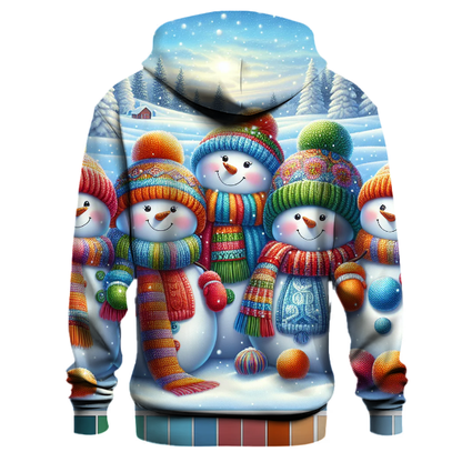 Let It Snow Snowman Hoodie